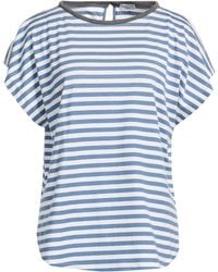 Brunello Cucinelli - T-Shirt Cotton, Ecobrass - Lyst