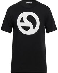 Acne Studios - T-Shirt Cotton, Lyocell - Lyst