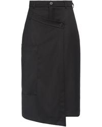 ViCOLO - Midi Skirt Polyester, Viscose, Elastane - Lyst