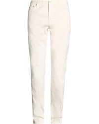 120% Lino - Pants Linen, Cotton, Elastane - Lyst