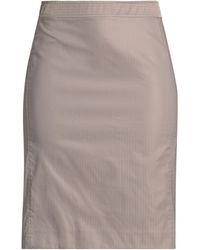 Alberta Ferretti - Midi Skirt Cotton, Polyester - Lyst