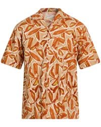 Universal Works - Rust Shirt Linen, Cotton - Lyst