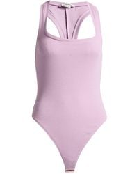 ALESSANDRO VIGILANTE - Bodysuit Cotton, Elastane - Lyst