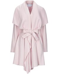 Harris Wharf London Gabardina - Rosa