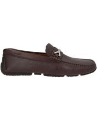 Bally - Dark Loafers Leather - Lyst