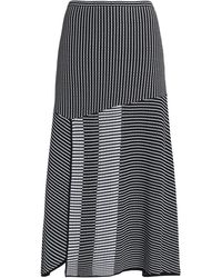 Diane von Furstenberg Falda a media pierna - Negro