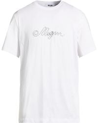 MSGM - T-Shirts - Lyst