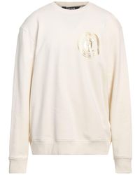 Just Cavalli - Ivory Sweatshirt Cotton, Elastane - Lyst