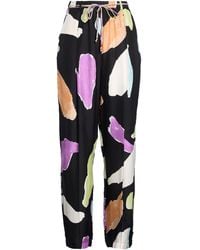 Alysi - Pants Silk - Lyst