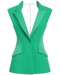SIMONA CORSELLINI - Blazer Polyester - Lyst