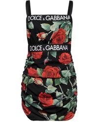 Dolce & Gabbana - Mini-Kleid - Lyst
