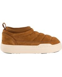 Moon Boot - Mb Park Soft Suede Ankle Boots Cow Leather, Polyamide - Lyst