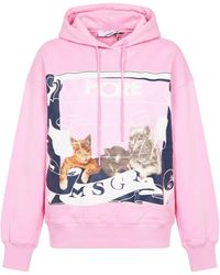 MSGM - Sweatshirt Cotton - Lyst