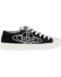 Vivienne Westwood - Plimsoll Low Top 2.0 Sneakers Cotton - Lyst