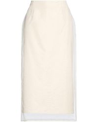 MEIMEIJ - Midi Skirt Polyester, Viscose, Elastane - Lyst