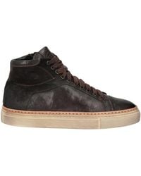 Corvari - Dark Sneakers Leather - Lyst