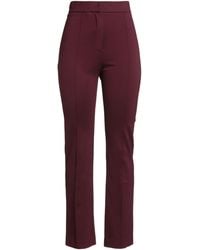 Haveone - Burgundy Pants Viscose, Polyamide, Elastane - Lyst