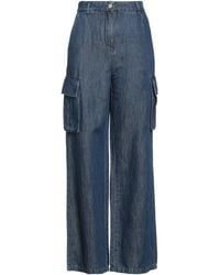 ALESSIA SANTI - Jeans Cotton, Linen - Lyst