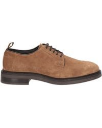 Hackett - Camel Lace-Up Shoes Leather - Lyst