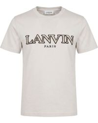 Lanvin - T-Shirt Cotton - Lyst