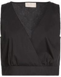 iBlues - Top Cotton, Polyamide, Elastane - Lyst