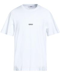 MSGM - T-Shirt Cotton - Lyst