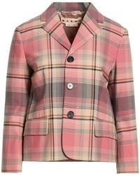 Marni - Blazer Polyester, Virgin Wool, Elastane - Lyst