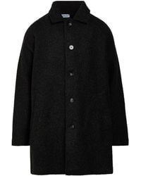 Bellwood - Charcoal Coat Polyester, Wool - Lyst