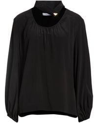 SIMONA CORSELLINI - Top Acetate, Silk - Lyst