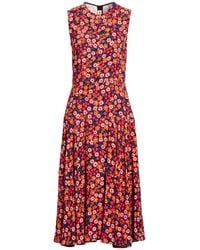 Marni - Midi Dress Viscose - Lyst