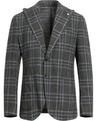 L.B.M. 1911 - Blazer Wool, Cotton, Polyamide, Polyester, Acrylic - Lyst