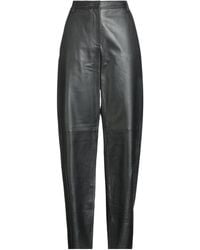 Max Mara - Pants Lambskin - Lyst
