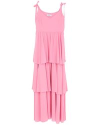 Blugirl Blumarine Long Dress - Pink