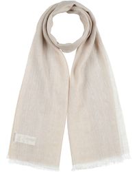 Peserico - Scarf Linen, Cashmere, Viscose, Metallic Polyester - Lyst