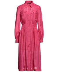 Alberta Ferretti - Robe midi - Lyst