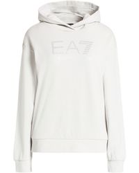 EA7 - Sweatshirt Cotton - Lyst