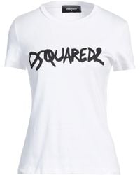 DSquared² - Logo Print T-Shirt - Lyst