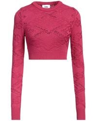 Gcds - Garnet Sweater Cotton, Polyamide - Lyst