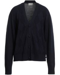Officine Generale - Midnight Cardigan Merino Wool - Lyst