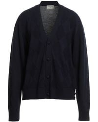 Officine Generale - Midnight Cardigan Merino Wool - Lyst
