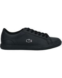Black womens lacoste shoes Clearance