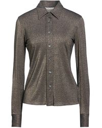 Caliban - Shirt Viscose, Metallic Polyester, Polyamide, Elastane - Lyst