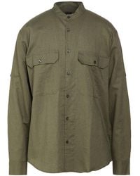 ARMANI EXCHANGE - Shirt Linen, Cotton - Lyst