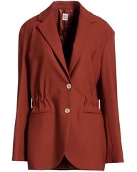 Eleventy - Rust Blazer Polyester, Wool, Elastane - Lyst