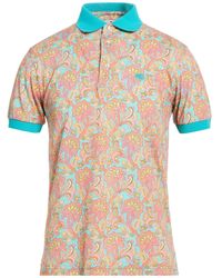 Etro - Polo Shirt Cotton - Lyst
