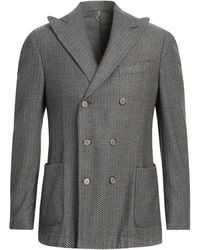 Santaniello - Blazer Wool, Cotton, Polyamide, Polyester - Lyst