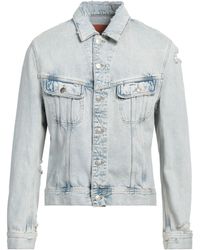 Sandro - Jeansjacke/-mantel - Lyst