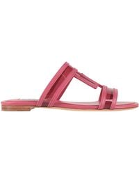 Tod's - Sandals Leather, Plastic - Lyst