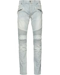 Balmain - Denim Pants - Lyst