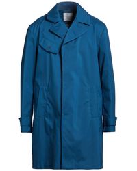 Malo - Overcoat & Trench Coat Polyester, Cotton, Polyurethane - Lyst